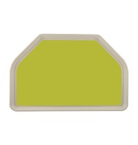 ROLTEX Dienblad | TRAPEZE GN | Polyester/Glasvezel | Groen | Stapelbaar | 375x265x50(h)mm