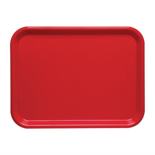 Dienblad | NORDIC | Kunststof | Kersenrood | 360x280mm
