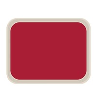 ROLTEX Dienblad | AMERICA | Polyester/Glasvezel | Rood | Stapelbaar | 460x360mm