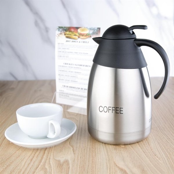 Isoleerkan RVS koffie | 1,5L | 25(h) x 14(Ø)cm