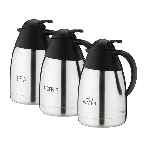 Isoleerkan RVS koffie | 1,5L | 25(h) x 14(Ø)cm