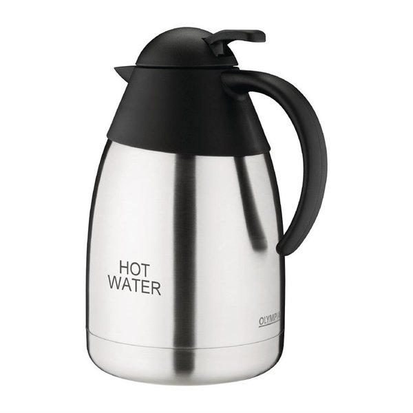 Isoleerkan RVS heet water | 1,5L | 25(h) x 14(Ø)cm