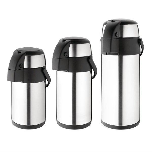 RVS pompkan | 2,5L | 33(h) x 15,1(Ø)cm