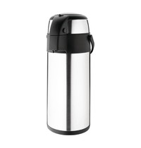 Olympia RVS pompkan | 5L | 44,5(h) x 17,2(Ø)cm 