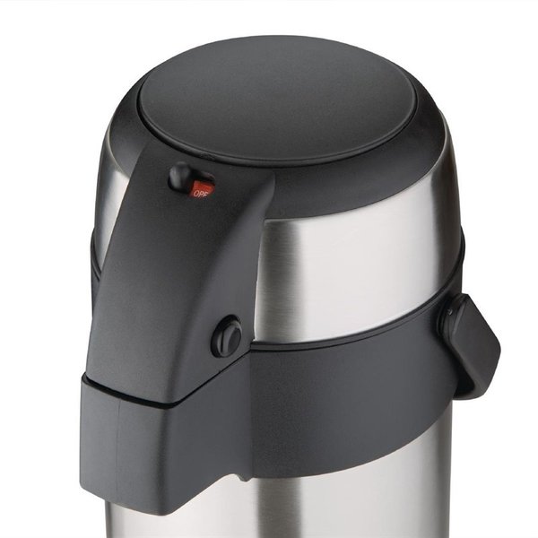 RVS pompkan | 3L | 37(h) x 15,1(Ø)cm
