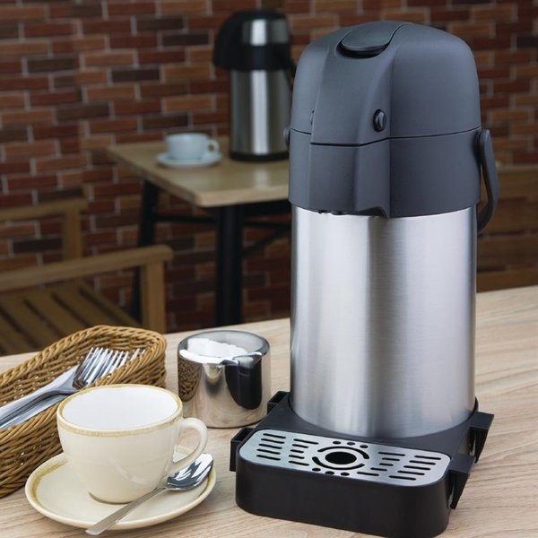 RVS pompkan | 2,5L |  332(H) x 150(Ø)mm