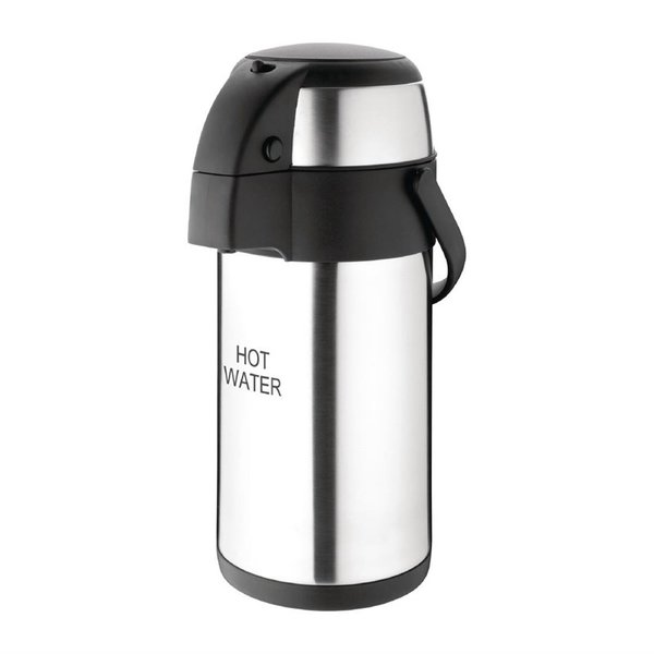RVS pompkan heet water | 3L | Dubbelwandig