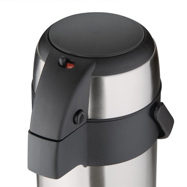 RVS pompkan heet water | 3L | Dubbelwandig