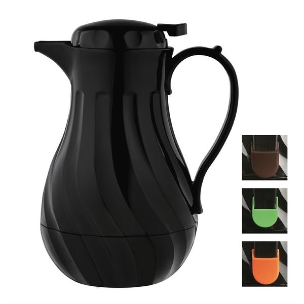 Swirl isoleerkan zwart | 2L |  28,4(h) x 18,2(Ø)cm