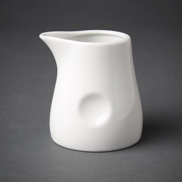 Melkkannetje met kuiltjes | 7cl |  6 stuks | 6(h) x 5,4(Ø)cm