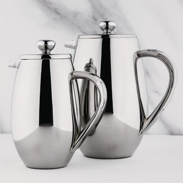 RVS Cafetière | 0,75L | Dubbelwandige isolatie | 19,5cm
