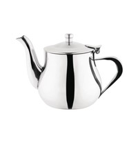 Olympia RVS Arabische theekan | 0,4L | Met flip-top deksel