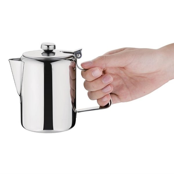 Concorde RVS koffiekan | 450ml | Met warmte werende handgrepen
