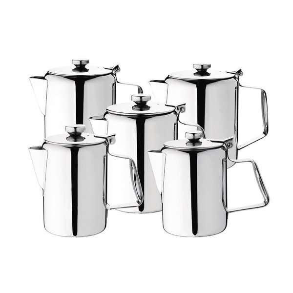 Concorde RVS koffiekan | 570ml | Met warmte werende handgrepen