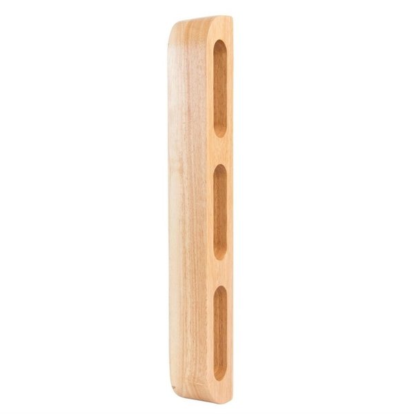 Houten tijdschriften- en krantenrek | Met 3 sleuven | 70x45x605(h)mm