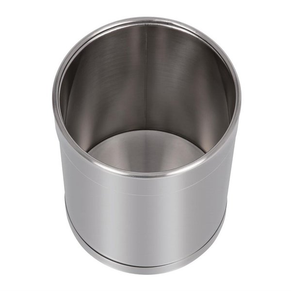 Afvalbak | RVS (Geborsteld) | 10.2L | Open | Ø224x280(h)mm