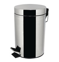 Bolero RVS pedaalemmer 3L | 27(h) x 16,5(Ø)cm