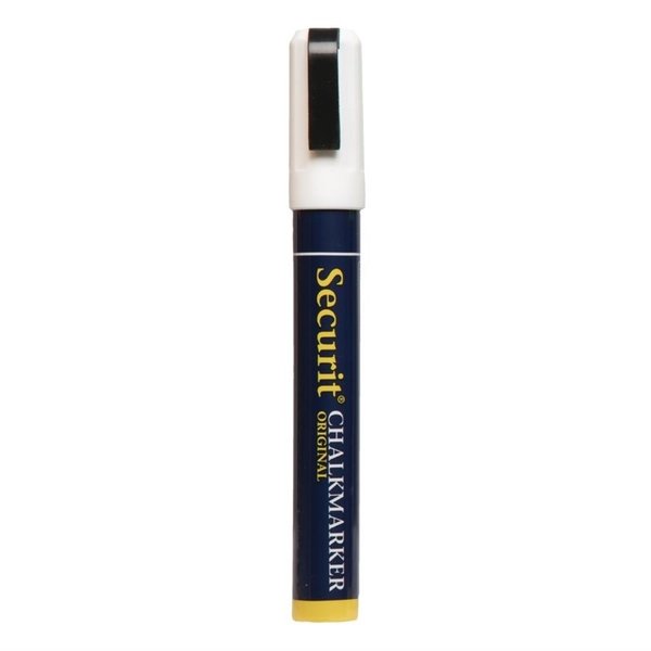 Wisbare krijtstift 6mm wit | Regenbestendig | 22x18x145(h)mm