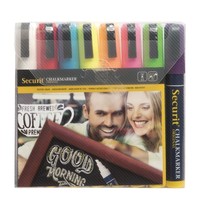 Securit Set wisbare krijtstiften 6mm | 8 stuks | 145x20x150(h)mm 