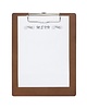 Olympia Houten multiplex menu klembord | A4 formaat 