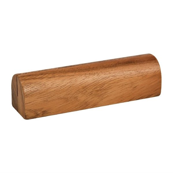 Menukaarthouder woodware acacia | Tot A4 formaat | 130x35x35(h)mm