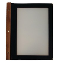 Securit Menu map hout | A4 formaat | 2 insteekhoezen 4 pagina's | 260x20x320(h)mm Securit Menu map hout | A4 formaat | 2 insteekhoezen 4 pagina's | 260x20x320(h)mm
