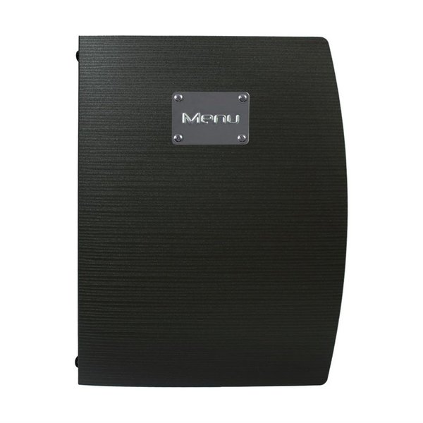 Menuhouder rio zwart | A4 formaat | 1 hoes 4 pagina's | 250x10x350(h)mm