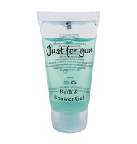 Gastronoble Bad- en douchegel just for you | 100 stuks | 20ml | 39x22x79(h)mm Gastronoble Bad- en douchegel just for you | 100 stuks | 20ml | 39x22x79(h)mm
