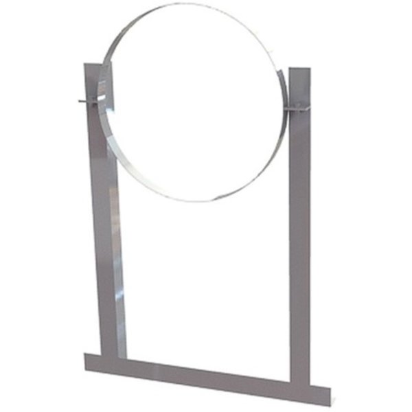 Aluminium dakbeugel voor spiro buis