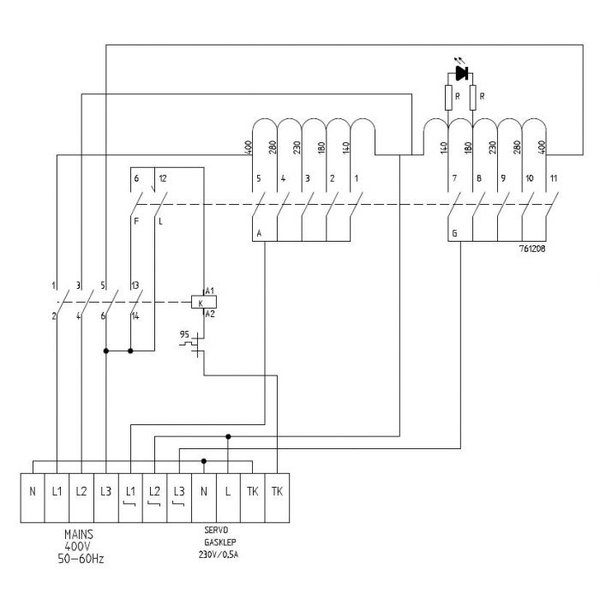 Standenregelaar TM 3-14 | 3 fase | 14 Amp | 400V | 500x400x260(h)mm