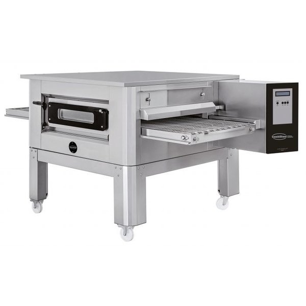 Lopendeband Oven 500 | Ø25cm - 160p/u | Ø32cm - 75p/u | Ø40cm - 39p/u | Ø45cm - 24p/u | 1320x560x400(h)mm