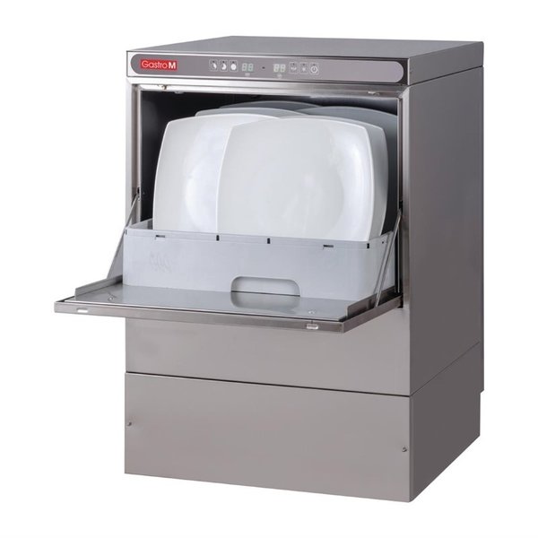 Horeca Vaatwasser | Mand 500x500mm | 400V | Afvoerpomp | Zeeppomp | Naglanspomp | Breaktank | 600x570x830(h)mm