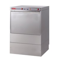 Gastro M Horeca vaatwasser voorlader RVS | 500x500mm mand | Met afvoerpomp + zeepdispenser | 600x570x830(h)mm Gastro M Horeca vaatwasser voorlader RVS | 500x500mm mand | Met afvoerpomp + zeepdispenser | 600x570x830(h)mm