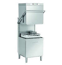 Bartscher Horeca doorschuifvaatwasser DS 2002  | 600x500mm mand | Met afvoerpomp+zeepdispenser | 790x955x1535(h)mm 