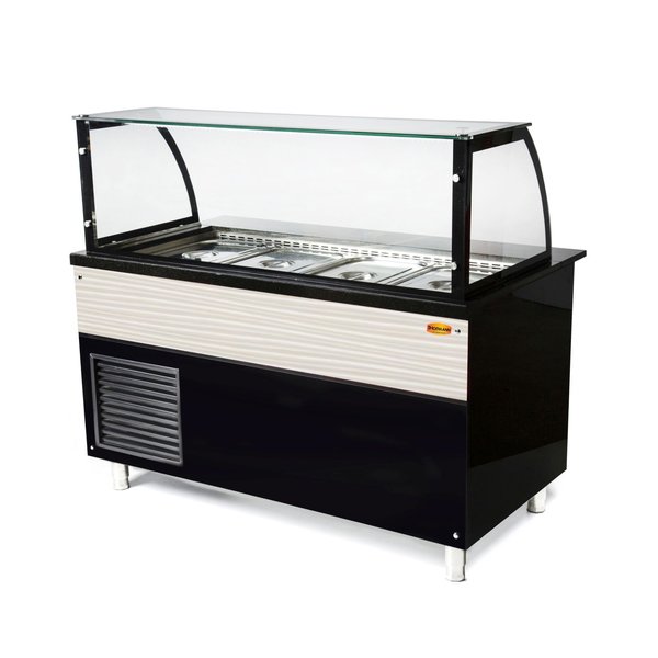 Saladette werkbank | met luchtcirculatie | 4x GN 1/1 | 1500x850x1300(h)mm