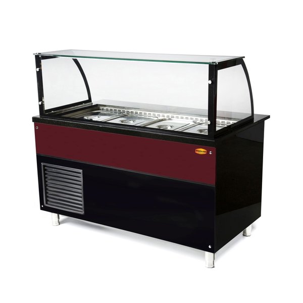 Saladette werkbank | met luchtcirculatie | 5x GN 1/1 | 1800x850x1300(h)mm