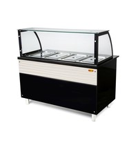 MG Hofmann Bain Marie Warm buffet | 4x GN 1/1 | met aftapkraan | 1460x850x1300(h)mm MG Hofmann Bain Marie Warm buffet | 4x GN 1/1 | met aftapkraan | 1460x850x1300(h)mm