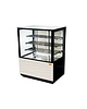 MG Hofmann Warmhoud vitrine | met circulerende lucht | +0/+90 °C | 1000x750x1300(h)mm 