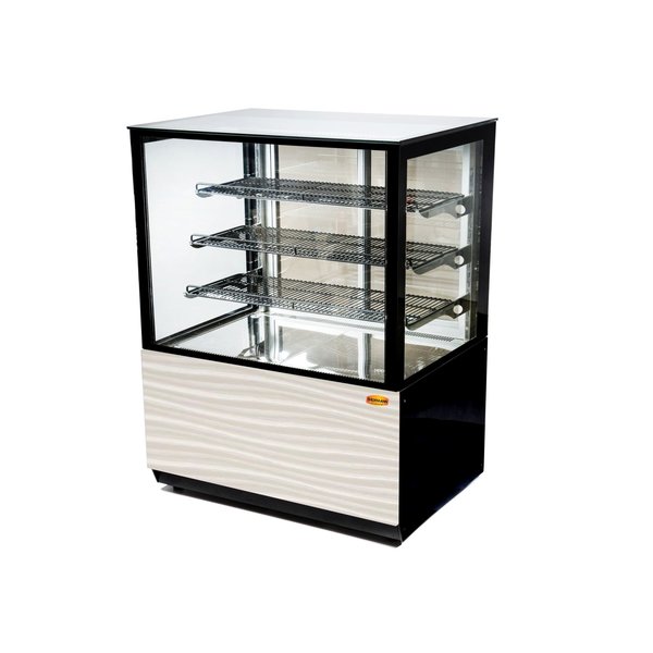 Warmhoud vitrine | met circulerende lucht | +0/+90 °C | 1250x750x1300(h)mm