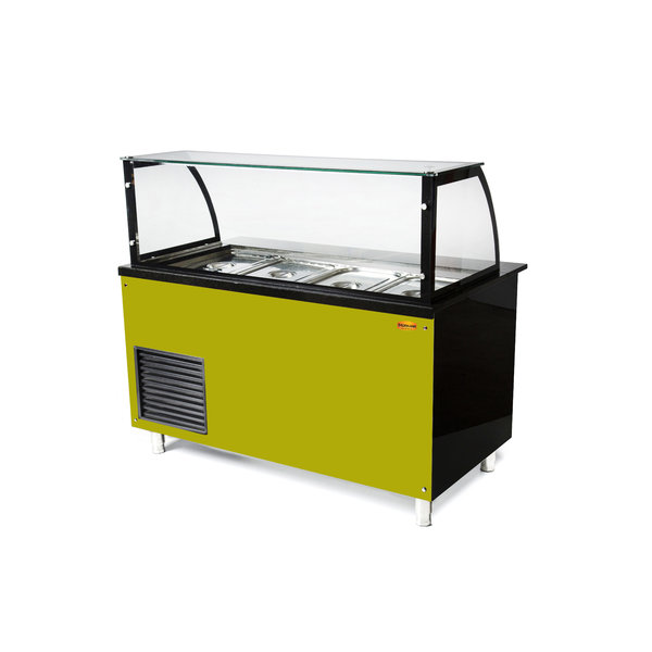 Saladette | convectie koeling | 4x GN 1/1 | 1500x850x1300(h)mm