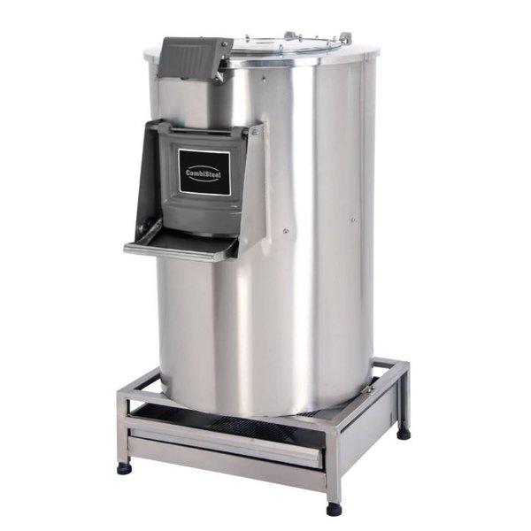 Aardappelschrapmachine | Filter 50 kg | Cap.eenh./uur 1000 kg | 2.2kW | 670x840x1150(h)mm