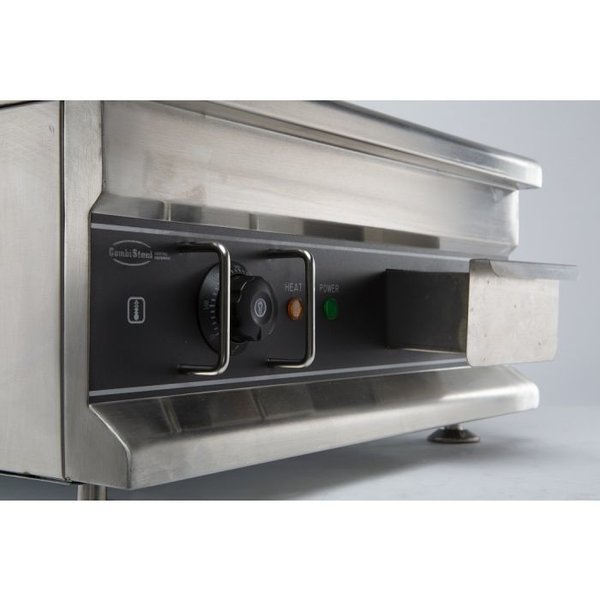 Bakplaat/Grillplaat | Glad | 3kW | 500x520x310(h)mm