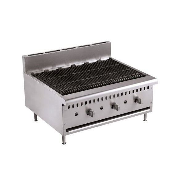 Lavasteengrill | Gas | 27kW | 915x800x590(h)mm