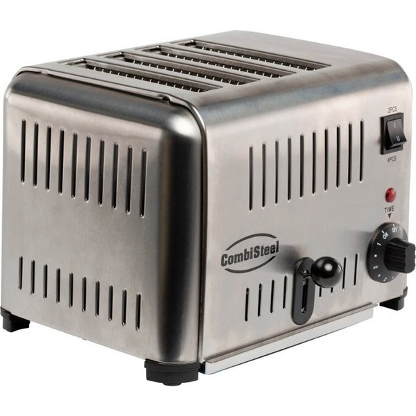 Broodrooster | RVS | Voor 4 Sneden | 1.8kW | 290x260x220(h)mm