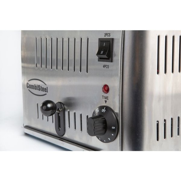 Broodrooster | RVS | Voor 4 Sneden | 1.8kW | 290x260x220(h)mm
