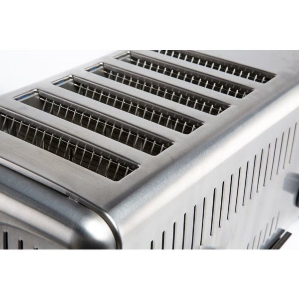 Broodrooster | RVS | Voor 6 Sneden | 2.5kW | 420x260x220(h)mm