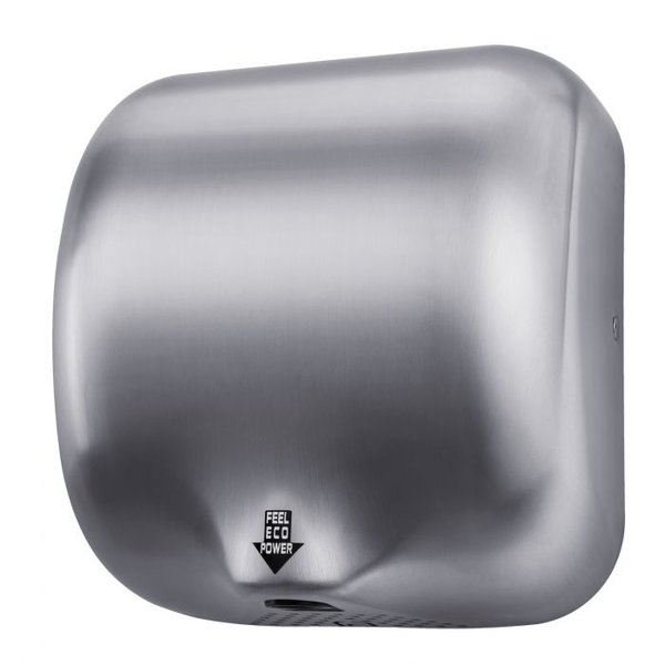 Handdroger HD 00 | 0.55-1.8kW | Luchtstroom 140m3/h | 295x184x320(h)mm