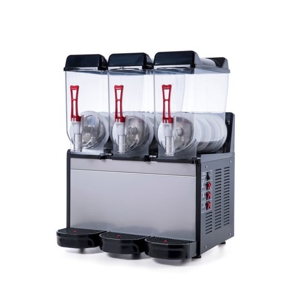 Slushmachine | RVS | 3x 12L | 230V | 590x530x780(h)mm