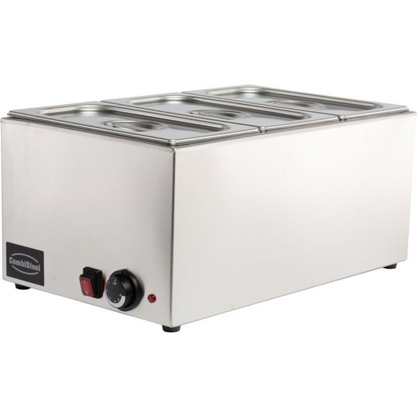 Bain Marie Elektrisch | 1x 1/1 GN 150 mm | 1.2kW | 538x336x243(h)mm
