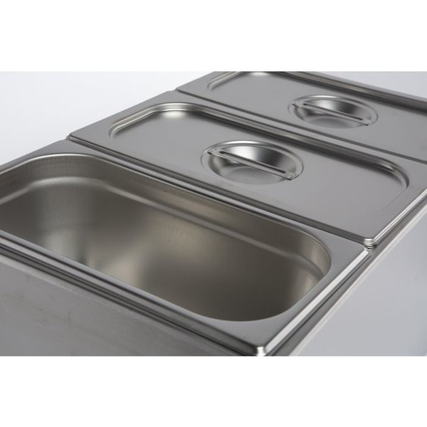 Bain Marie Elektrisch | 1x 1/1 GN 150 mm | 1.2kW | 538x336x243(h)mm